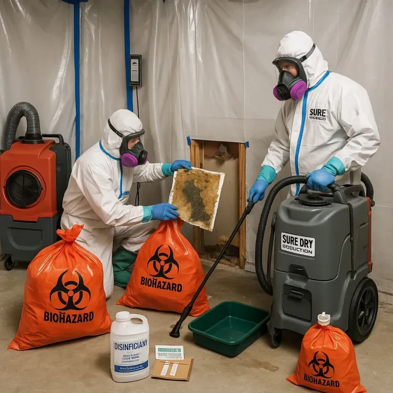 Contaminated Water Handling Protocols process in Tracyton, WA