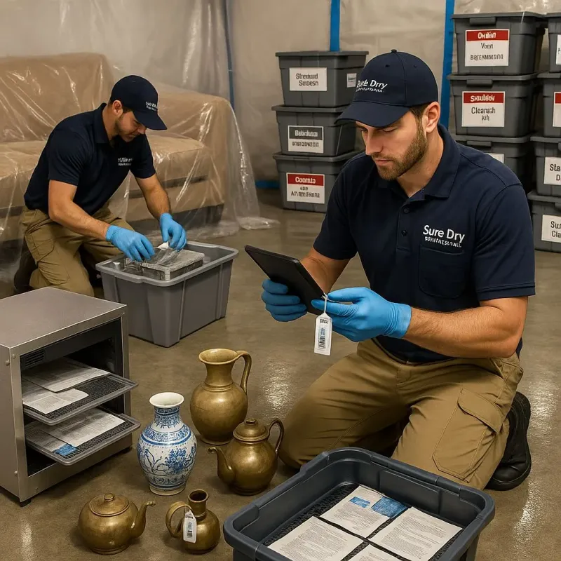 Content Protection and Restoration process in Tracyton, WA