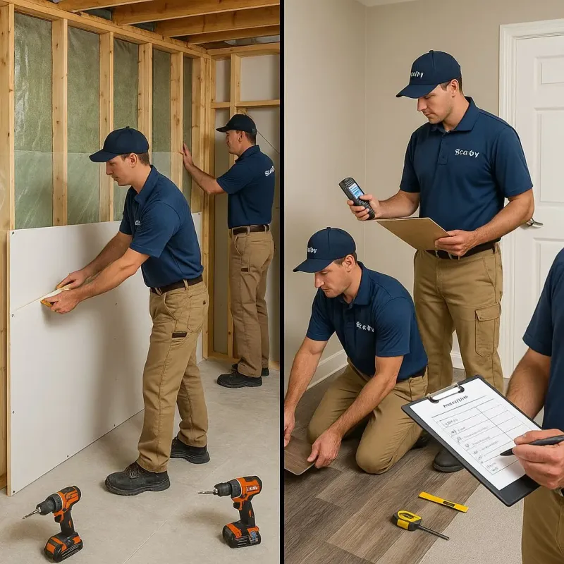 Repairs and Reconstruction process in Tracyton, WA